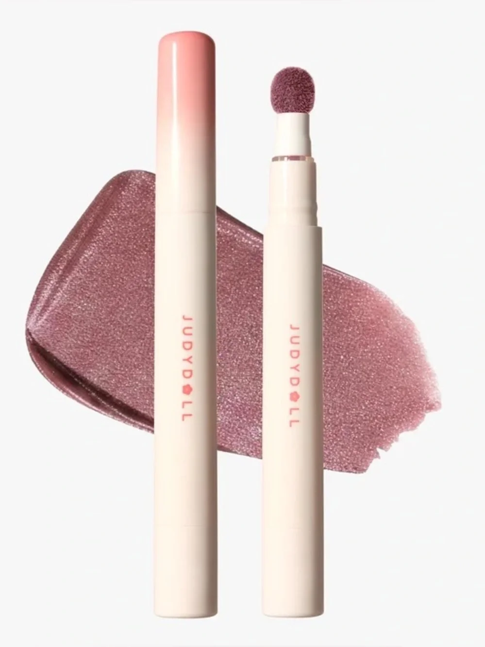Judydoll Taro Haze Cushion Matte Lock Lip Cream- mauve w silver & purple shimmer